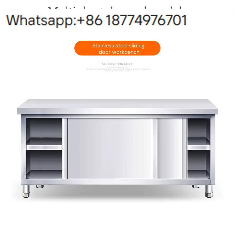 Commercial Kitchen Prep Table With Storage - 스테인리스 스틸 워크벤치, 헤비 듀티 상업용