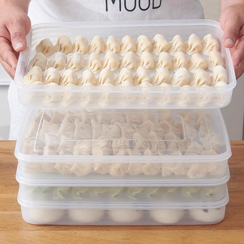 Commercial Kitchen Utensil Organizer - 투명 주방 보관함 냉장고 정리함 식품