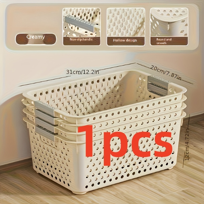 Commercial Kitchen Utensil Organizer - 대용량 플라스틱 수납함, 오픈형 그리드 디자인과