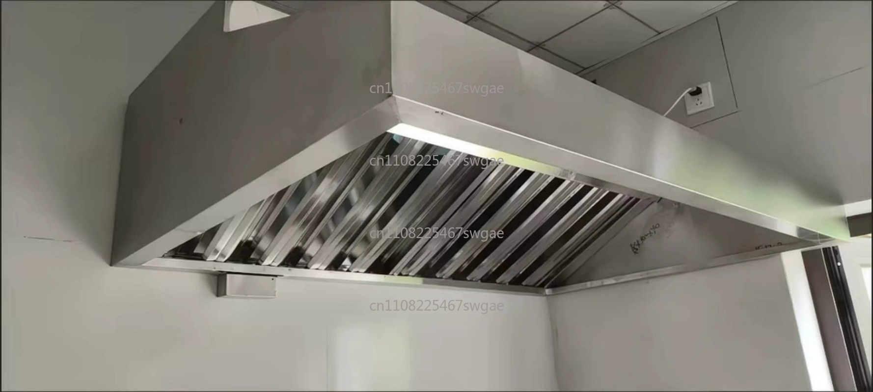 Commercial Kitchen Range Hood - 스틸 주방 배기 후드 고출력 레스토랑