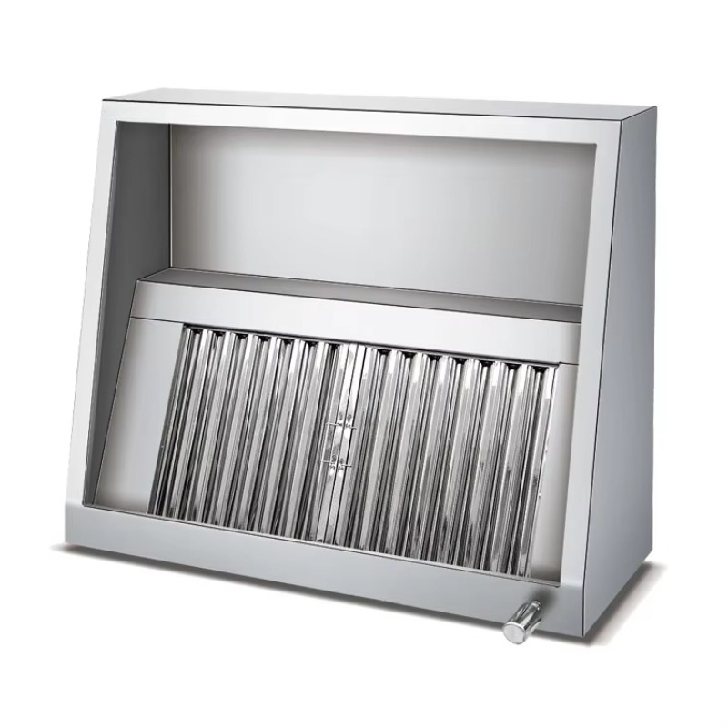 Commercial Kitchen Range Hood - 상업용 스테인리스 스틸 주방 배기 후드