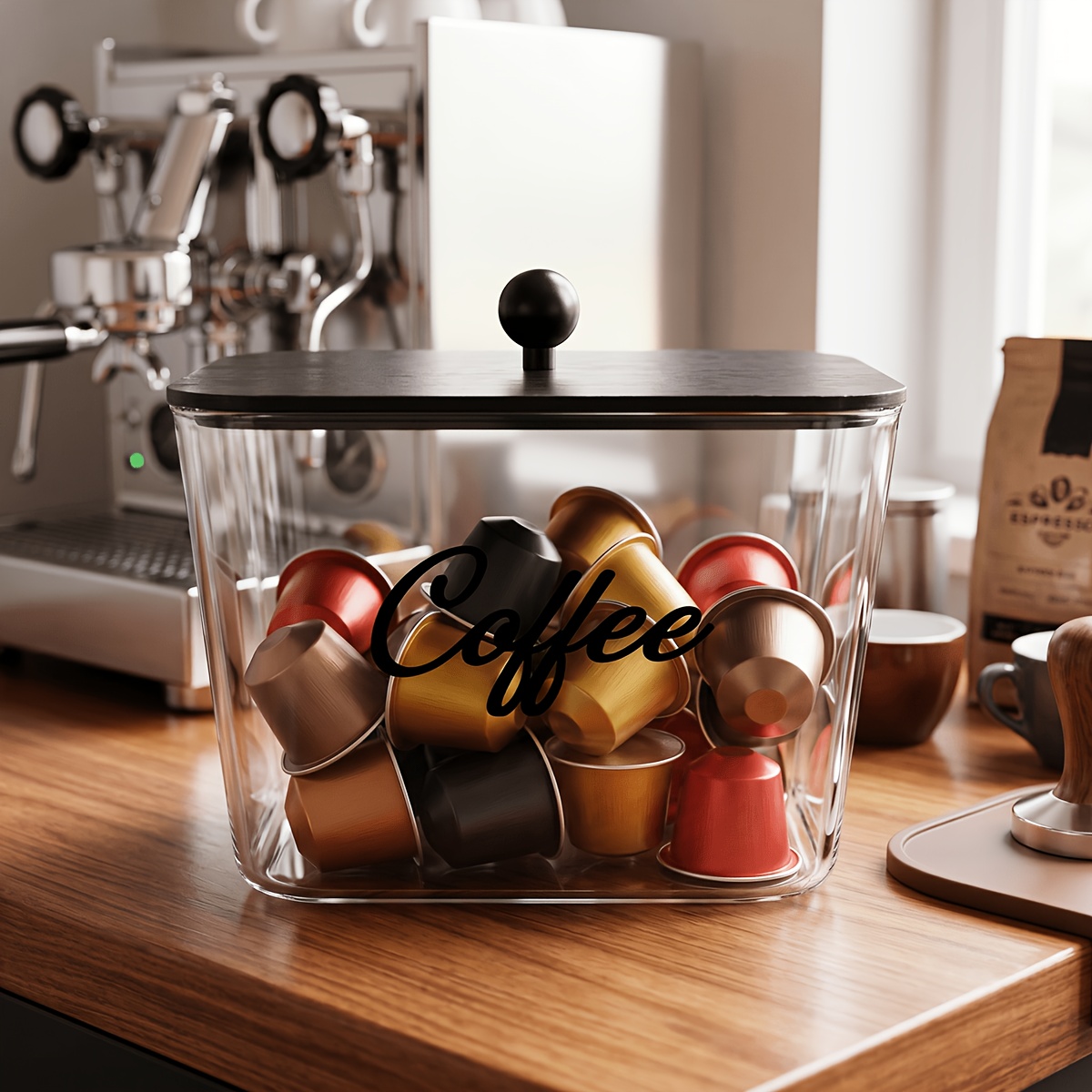 Commercial Kitchen Utensil Organizer - 뚜껑이 있는 커피 포드 홀더 플라스틱