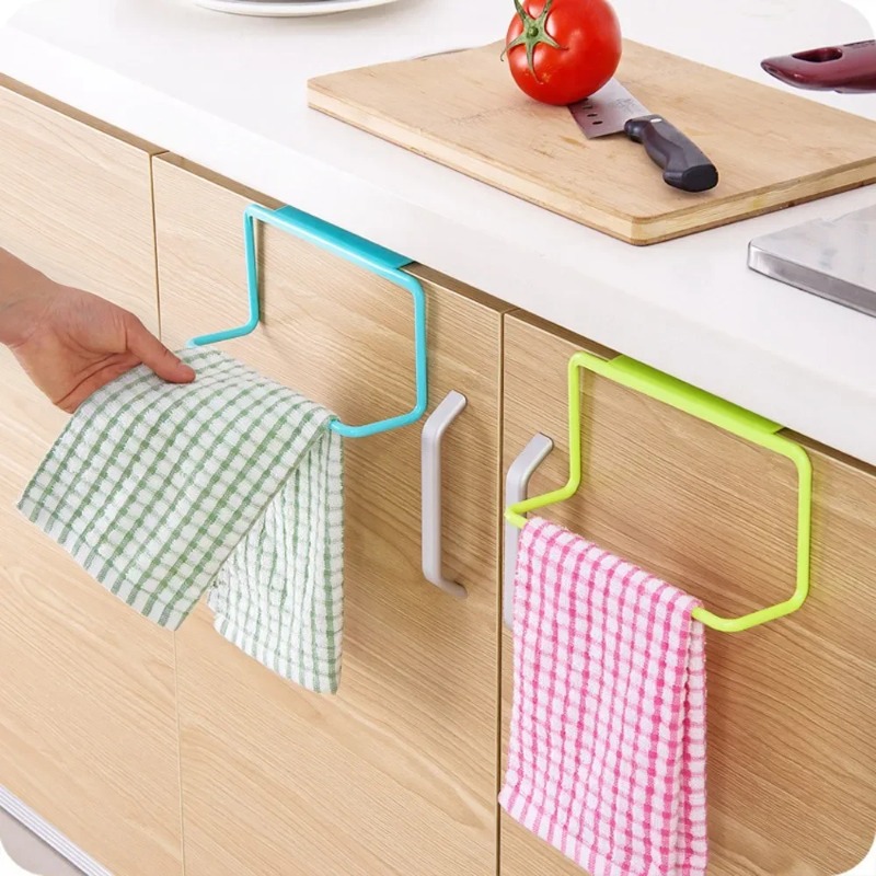 Commercial Kitchen Towels - 1PC 플라스틱 교수형 홀더 수건 걸이