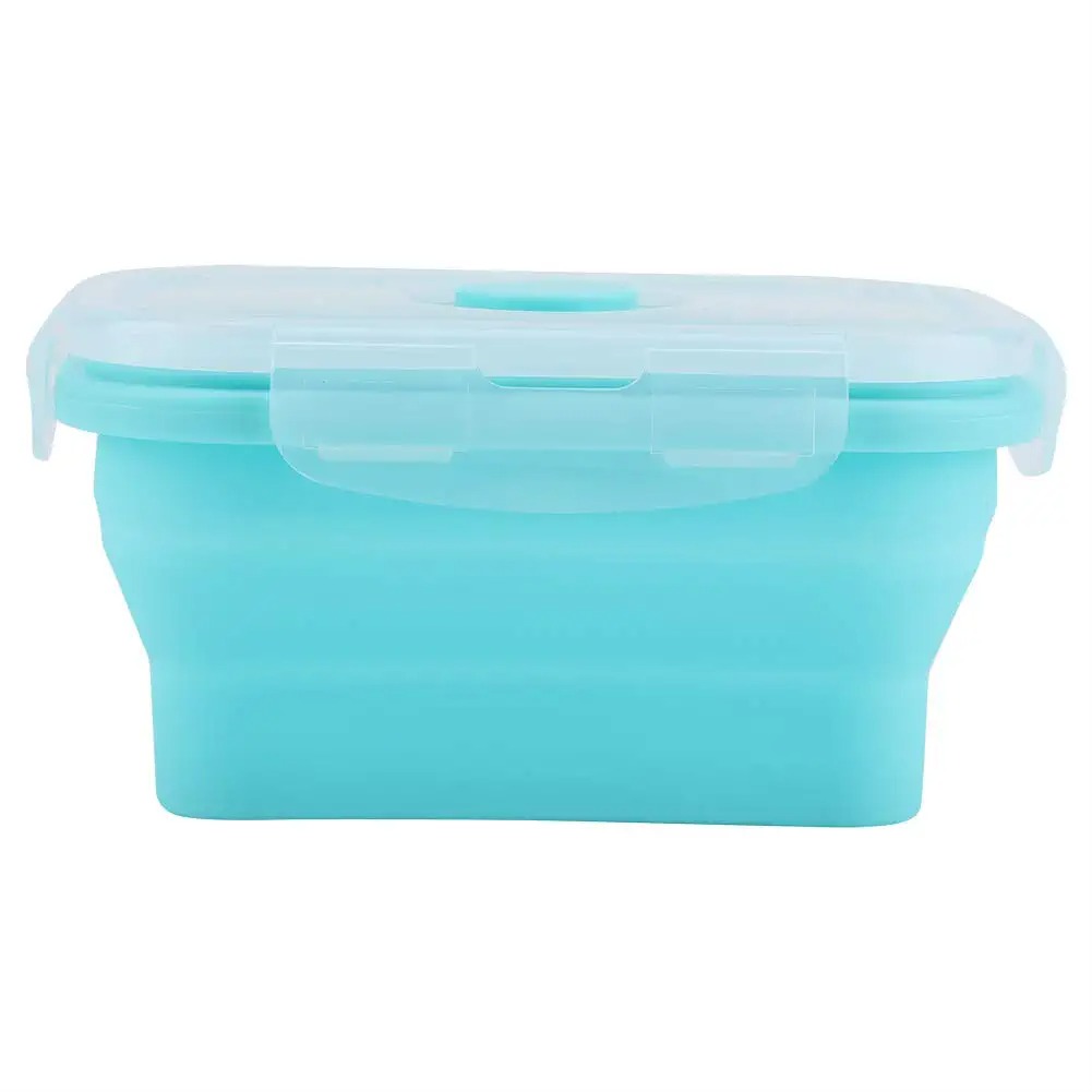 Commercial Kitchen Utensil Organizer - 4 크기 접이식 실리콘 식품 용기
