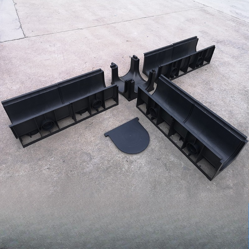 Commercial Kitchen Manufacturers - HDPE 마감형 선형 배수구, 플라스틱 U자형