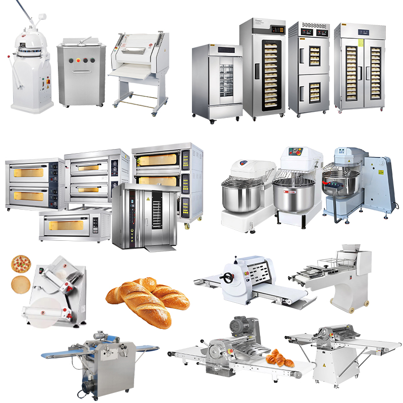 Rotary Bakery Oven - 맞춤형 산업용 빵 생산 라인 소형