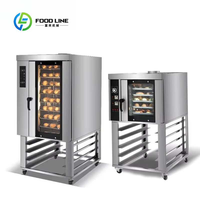 Rotary Bakery Oven - 맞춤형 크기 트레이 산업용 컨벡션 오븐