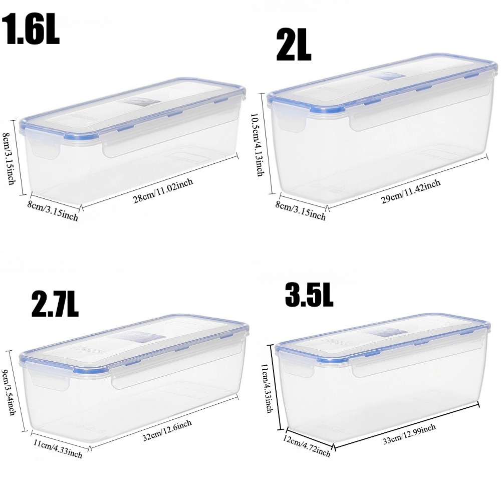 식품 보관 용기, 밀폐형 누수 방지 쌀 시리얼 보관함, - Commercial Kitchen Utensil Organizer 리뷰 및 가격