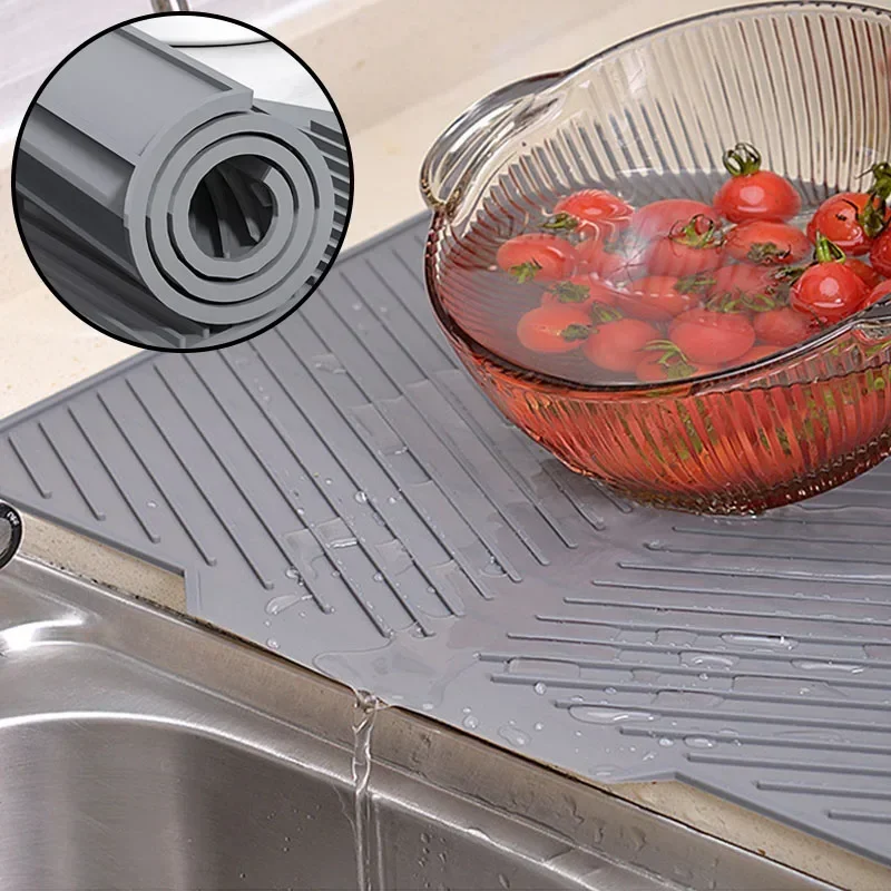 실리콘 접시 배수 매트, 냄비 접시 배수 매트 주방 팬 - Commercial Kitchen Floor Drain 리뷰 및 가격