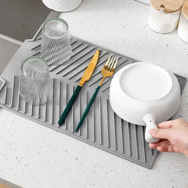 실리콘 접시 배수 매트, 냄비 접시 배수 매트 주방 팬 - Commercial Kitchen Floor Drain 리뷰 및 가격