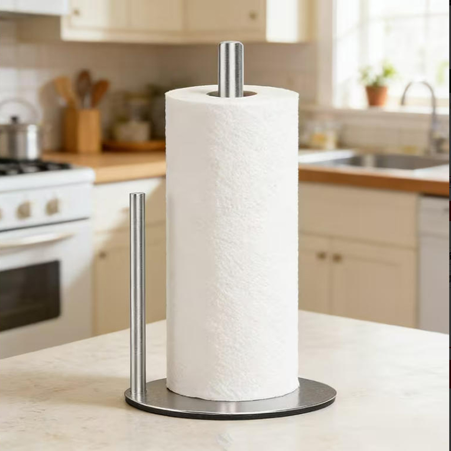 무게감 있는 스테인리스 스틸 키친 롤 홀더 - 페이퍼  - Commercial Kitchen Towels 리뷰 및 가격