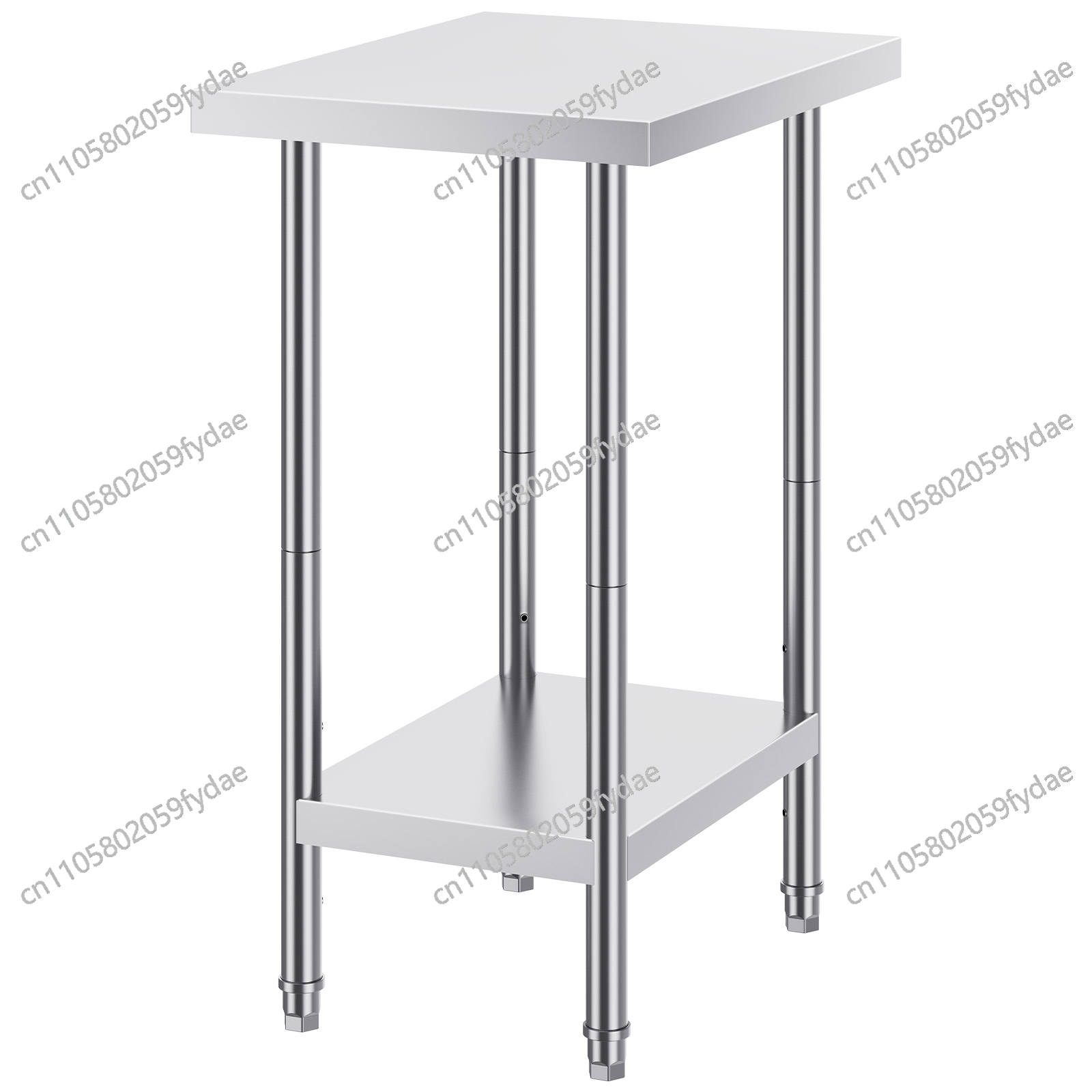 스테인리스 스틸 준비대, 하부 선반 포함, 고하중 지지 - Commercial Kitchen Prep Table With Storage 리뷰 및 가격