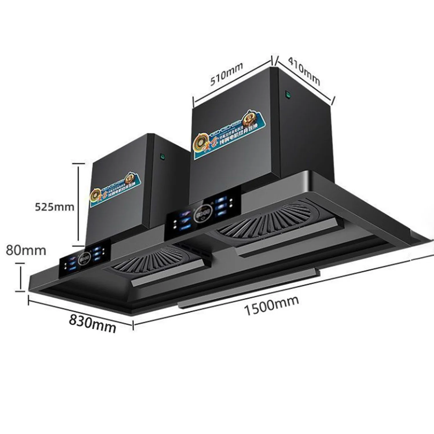 OEM 후드 가정용 상업용 주방 이중 모터 초강력 흡입 - Commercial Kitchen Range Hood 리뷰 및 가격