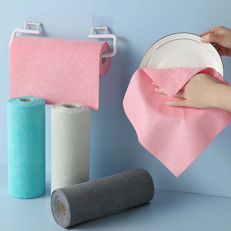 극세사 청소용 천 롤, 재사용 가능한 주방용 행주, 기 - Commercial Kitchen Towels 리뷰 및 가격