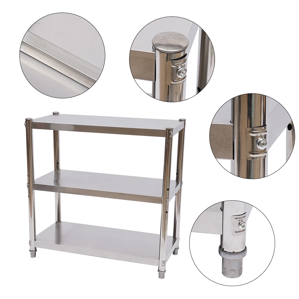 헤비 듀티 작업대 스테인레스 스틸 상업용 케이터링 테이 - Commercial Kitchen Prep Table With Storage 리뷰 및 가격