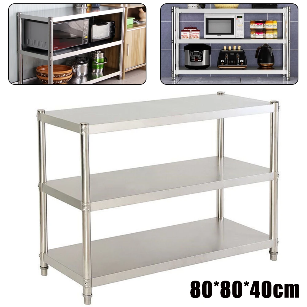 헤비 듀티 작업대 스테인레스 스틸 상업용 케이터링 테이 - Commercial Kitchen Prep Table With Storage 리뷰 및 가격
