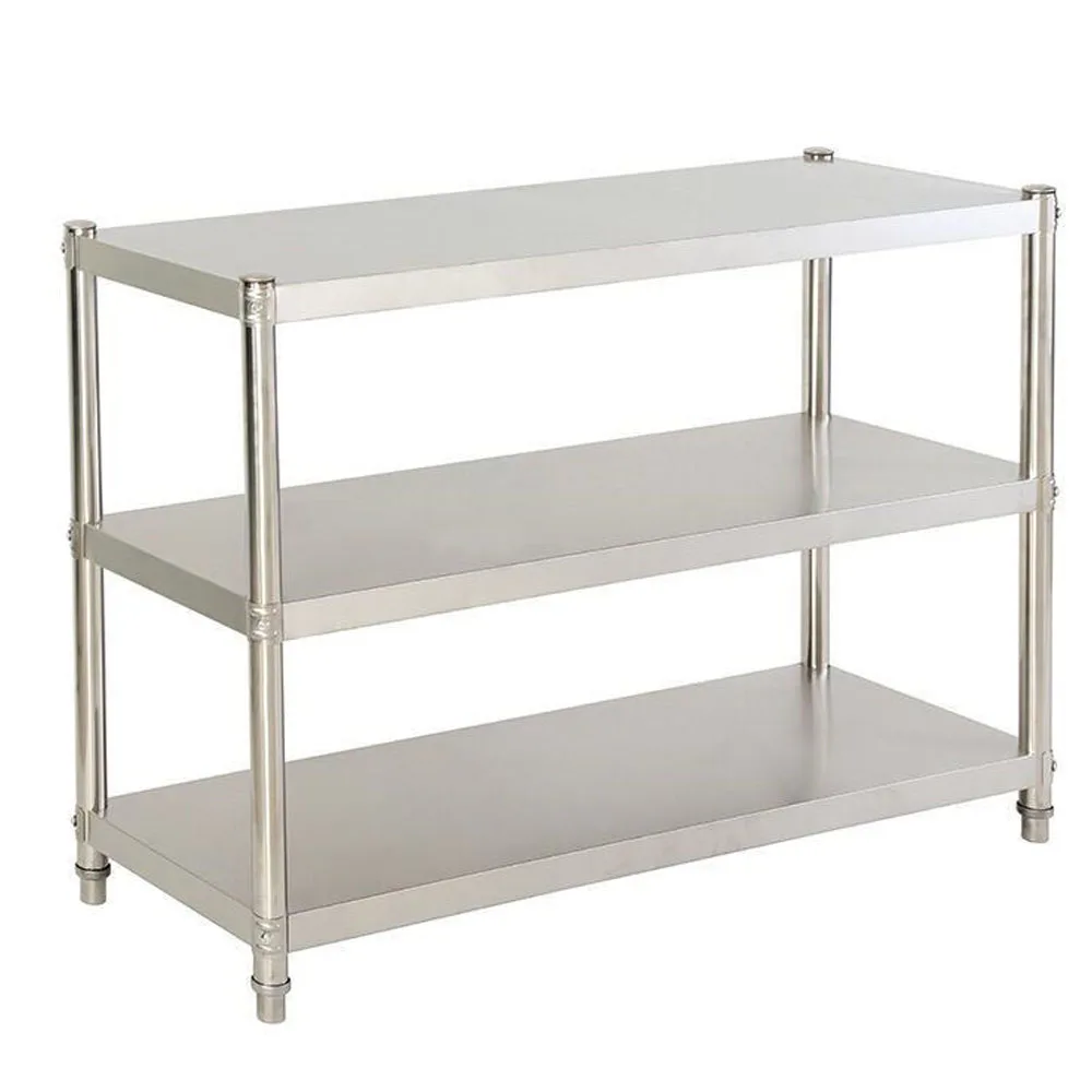 헤비 듀티 작업대 스테인레스 스틸 상업용 케이터링 테이 - Commercial Kitchen Prep Table With Storage 리뷰 및 가격