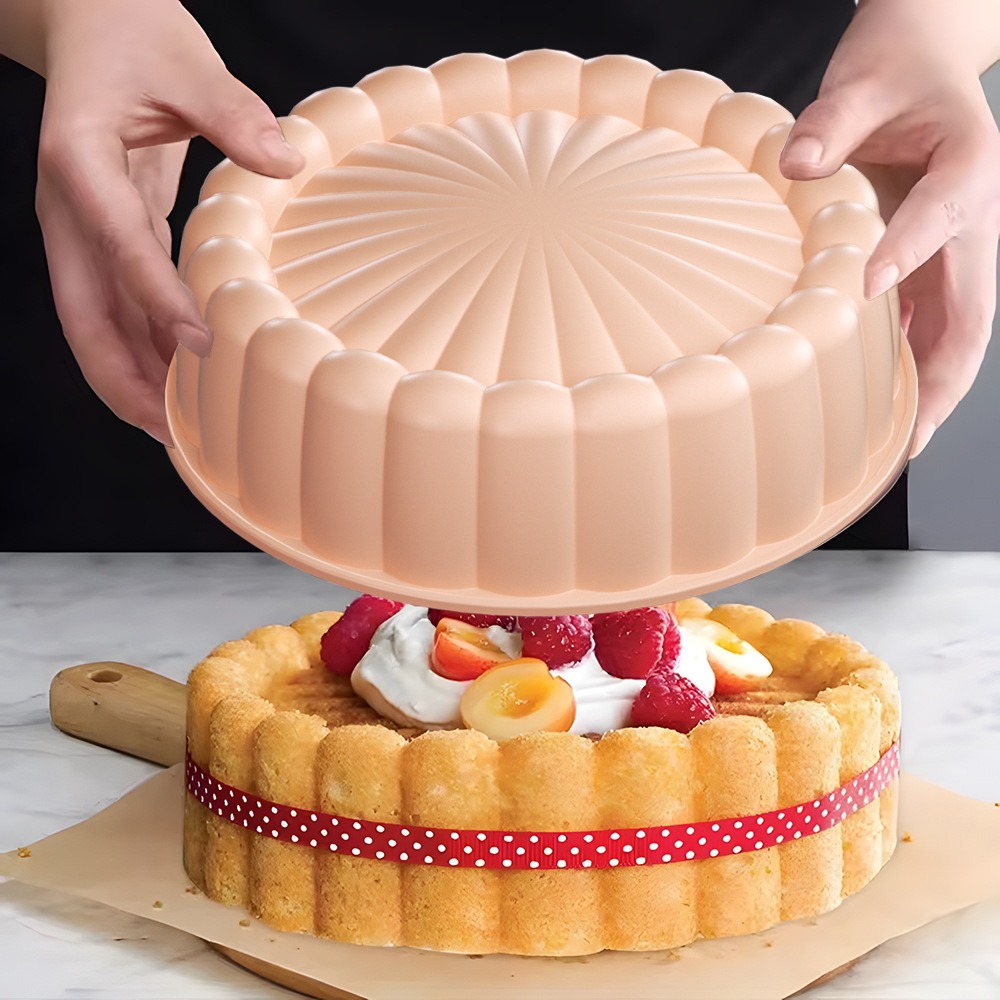 실리콘 샬롯 케이크 팬 붙지 않는 베이킹 금형, 치즈  - Rotary Bakery Oven 리뷰 및 가격