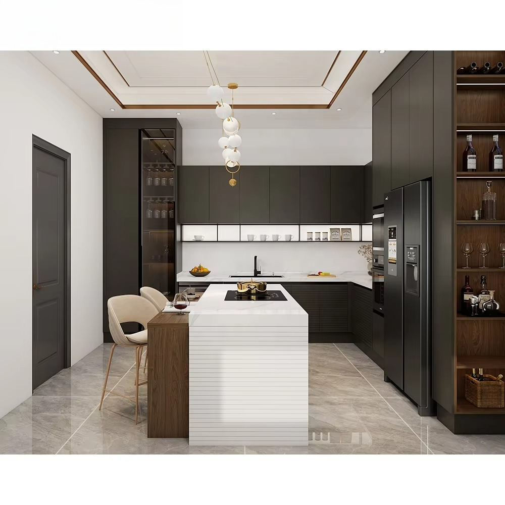 중국 상업용 제조업체 모던 멜라민 목재 주방 캐비닛 인 - Commercial Kitchen Manufacturers 리뷰 및 가격