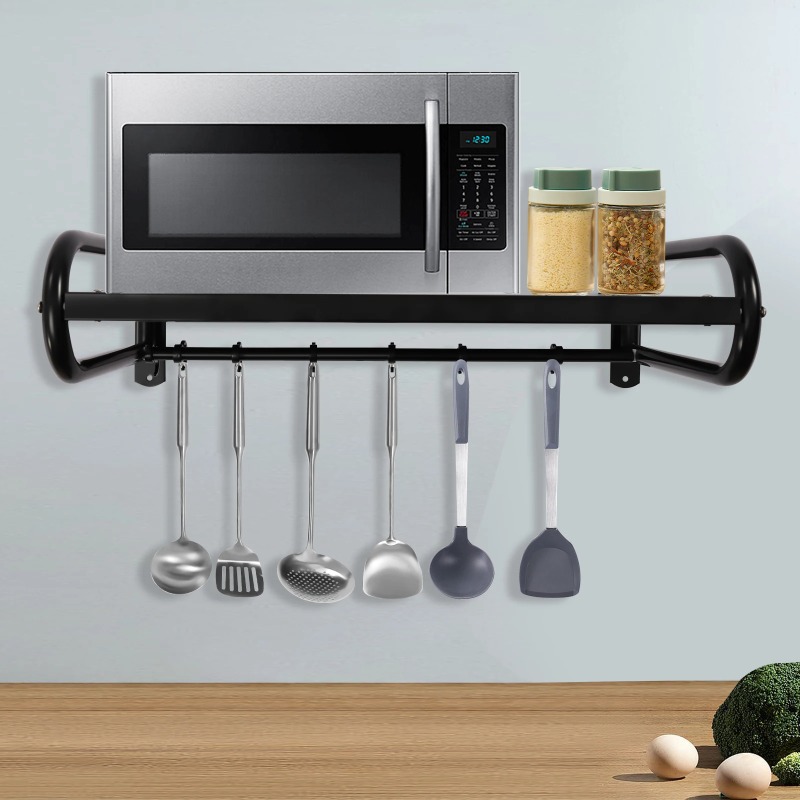 벽걸이형 전자레인지 선반, 내구성이 뛰어난 탄소강, 주 - Commercial Kitchen Manufacturers 리뷰 및 가격