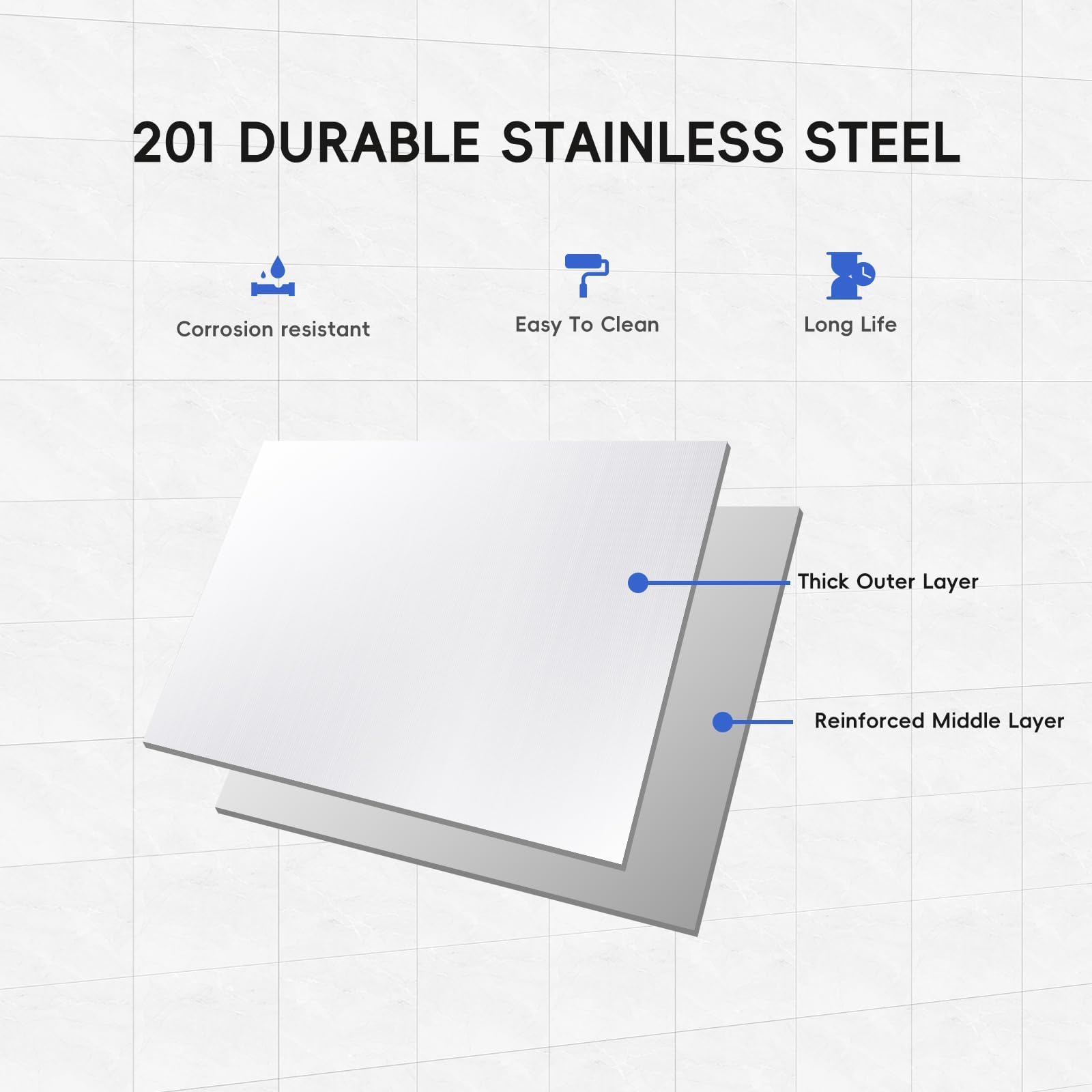 48x24 헤비듀티 스테인리스 스틸 작업대 상업용 주방 - Commercial Kitchen Prep Table With Storage 리뷰 및 가격