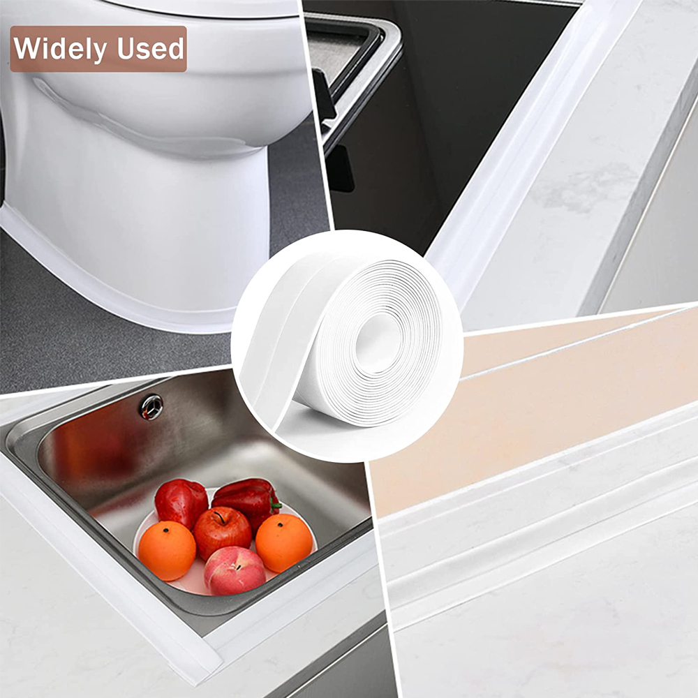 3.2M 욕실 코킹 테이프 자체 접착 PVC 오일 방지 - Commercial Kitchen Wall 리뷰 및 가격