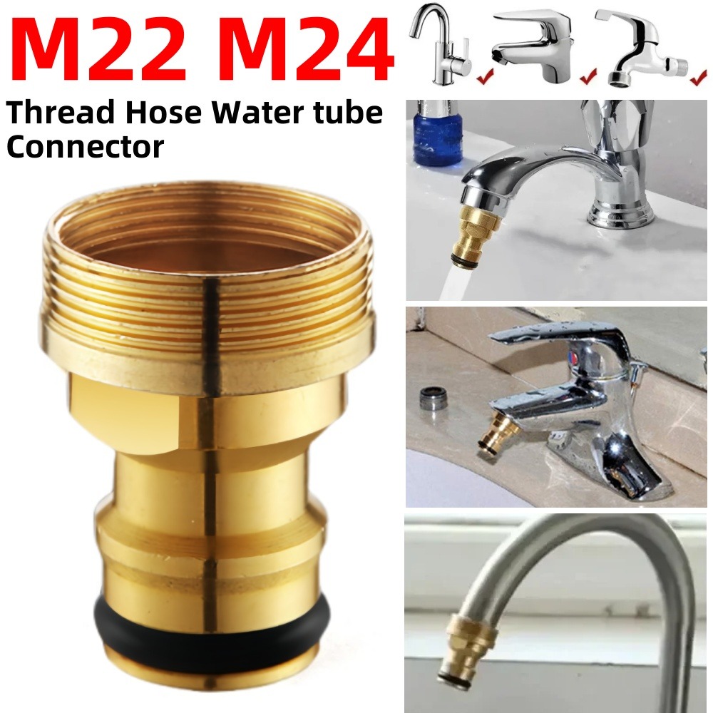 1/2개 유니버설 주방 수도꼭지 어댑터 M22 M24  - Commercial Kitchen Tap 리뷰 및 가격