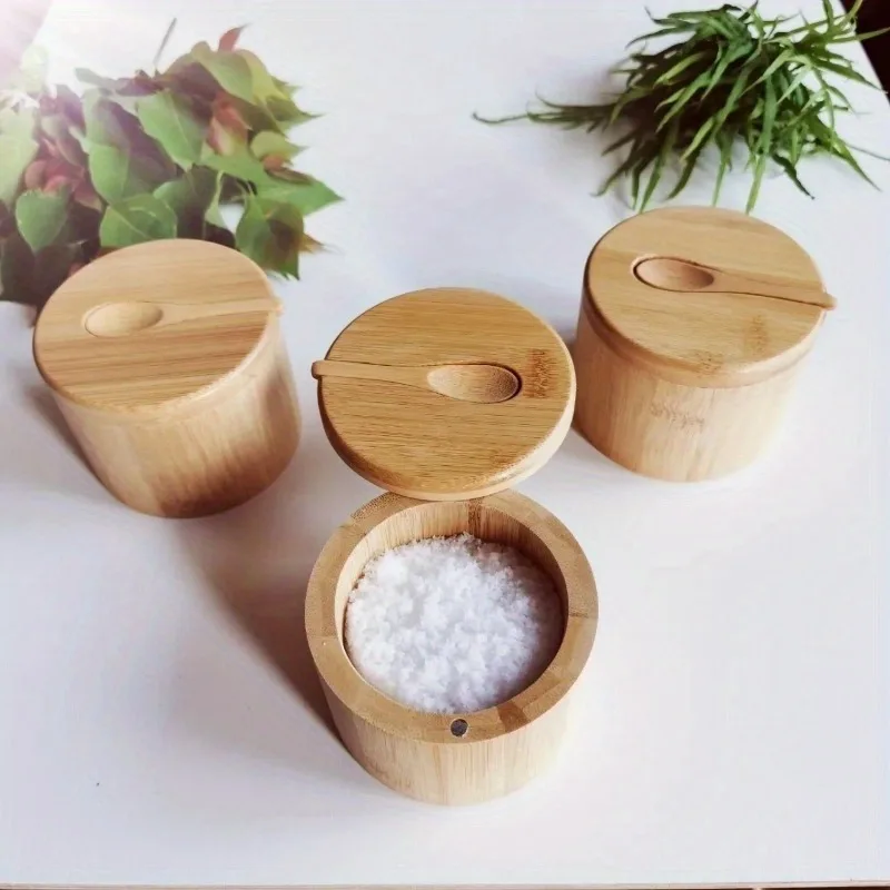대나무 소금 후추 양념통 세트 나무 조미료통 다용도 주 - Commercial Kitchen Utensil Organizer 리뷰 및 가격