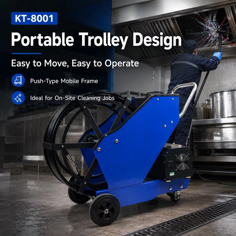 KT-8001 상업용 기름 연기 덕트 청소 장비, 주방 - Commercial Kitchen Maintenance 리뷰 및 가격