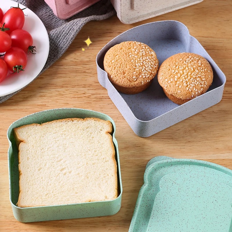 1/4pcs 재사용 가능한 도시락 샌드위치 상자(뚜껑  - Commercial Kitchen Utensil Organizer 리뷰 및 가격
