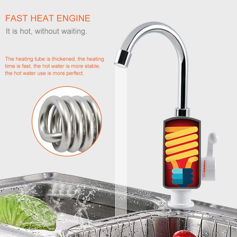 ATWFS 탱크가없는 전기 최신 온수기 주방 인스턴트  - Commercial Kitchen Tap 리뷰 및 가격