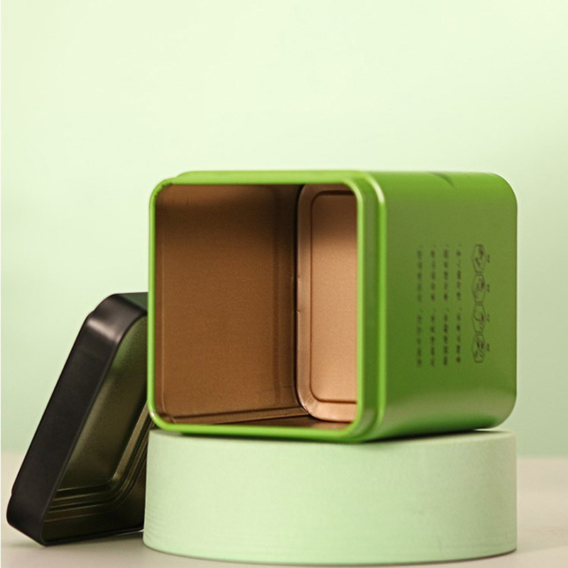 차 봉인 된 상자 주방 보관 용기 항아리 주석 광장 캔 - Commercial Kitchen Utensil Organizer 리뷰 및 가격